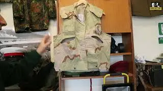 US Army Surplus PASGT Desert Camo Vests