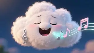 Sleepy Cloud Counting Song ☁️🔢 | Fun Kids Song & Learning Video | Preschool Numbers &