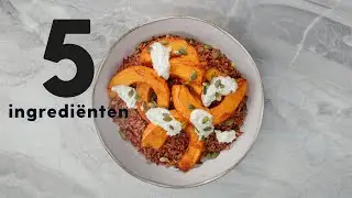 Pompoen uit de oven met rijst | Recept | Allerhande