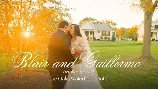 The Oaks Waterfront Wedding Film | Sara & Guillermo | Easton MD