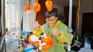 為了保存記憶，我花250天把氣球變成永恆雕塑...