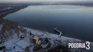 Polish lake in winter time | Pogoria  1 , 2 , 3 , 4  zimową porą .