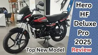 Hero HF Deluxe Pro 2025 Review Top Model ।Most Powerfull Bike।