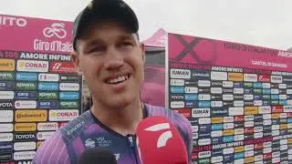 Luke Plapp - Interview at the start - Stage 7 - Giro d'Italia 2025