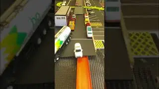 Epic hotwheels police chase 👮&zwj;♀️ Will the Toyota Trueno Escape capture