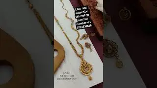 brass high gold pendal butti chain#new #designerjeweller #goldjewellery #fashion #necklace #jewelry