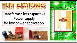 Transformer less Capacitive Power Supply