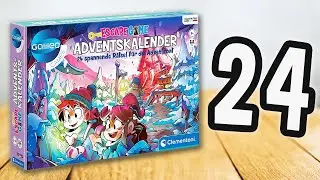 DAY 24: ESCAPE GAME ADVENT CALENDAR by Galileo Games and Clementoni (with solution) | GAME RULES TV