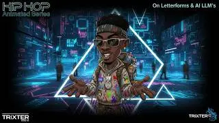 TRIXTER GRAFFITI ARTIST - Letterforms & AI LLM's- Hip Hop Animation Series - Meeting Of Styles