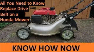 Honda Mower Replace Belt Self Propel HRR216