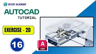 AUTOCAD-2D -Tutorial-Exercise-15|Autocad 3d course in coimbatore|autocad best center in  coimbatore