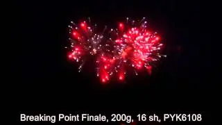 Breaking Point Finale   Pyro King 2013