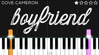 Dove Cameron - Boyfriend | EASY Piano Tutorial