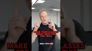 Make your classes great with this one trick #martialarts #martialartsinstructor #martialartist