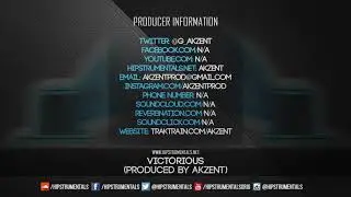 *BEAT* Victorious (Prod. By AkZeNT) [Hipstrumentals.net]
