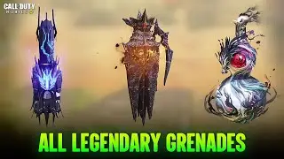 All Legendary Grenades Collection Gameplay CODM - Lethal & Tactical in COD Mobile