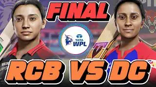 WPL FINAL | RCB vs DC Womens at Vadodara Cricket Stadium | Cricket 26 Live