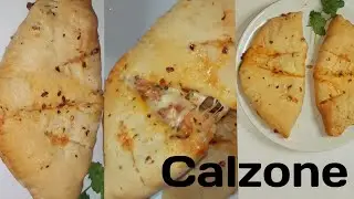 Chicken Calzone pizza |Calzone Recipe |Calzone Pizza Pocket |Zainab's Kitchen