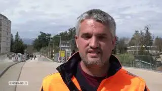 Chantier du mois : Optimisation de la passerelle de la Seymaz