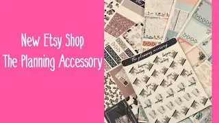 Новый магазин наклеек | Аксессуар для планирования | Магазин на Etsy
