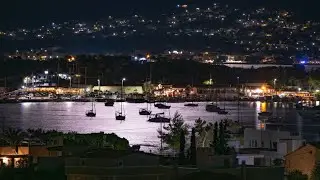 Moonlight Dance|| Timelapse|| Porto Rafti-Attica GR|| 4k video