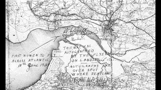 1928 Amelia Earhart's Landing Site in Wales Revealed! Burry Port, Pwll