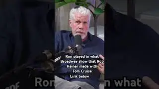 Ron Perlmans beginnings on Broadway #podcast #ronperlman #broadway y