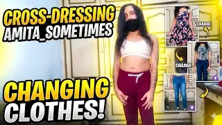 Amita new Dress Boy to Girl Transformation 