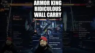 Armor King RIDICULOUS Wall Carry Combo! #lilmajin #tekken8 #tekken