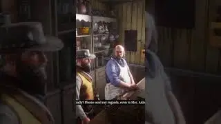 Pearson asks about gang members - RDR2