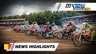 News Highlights EMX125 Presented by FMF Racing Race 1 | 2025 MXGP of Flanders