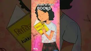 Smell of new book | best fragrance | #relatable #shorts #schoolmemories #book #animation #cartoon
