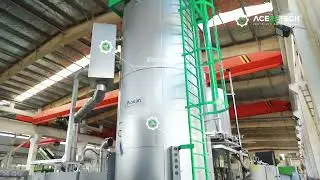 1ton/h Easypure Deodorizing System for PP/PE pellets VOC removal System