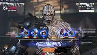 19k DMG! GetQuakedOn Dominates with his INSANE Doomfist - Overwatch Gameplay Season 17 Top 500