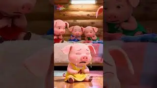 ஐந்து குட்டி பன்றிகள் - Five Little Pigs Jumping on the Bed |Nursery Rhymes for Kids | Shorts