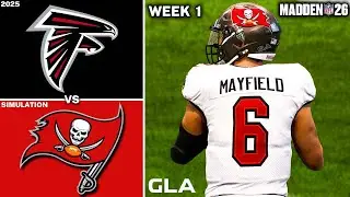 Buccaneers vs. Falcons | Week 1 Simulation | Madden 26 PS5 Gameplay