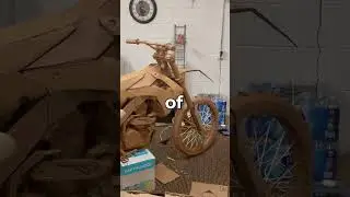 Would you drive this cardboard bike