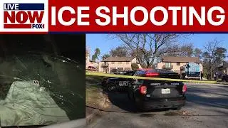 ICE shooting: Man shot after attempting to run over federal agents, police say