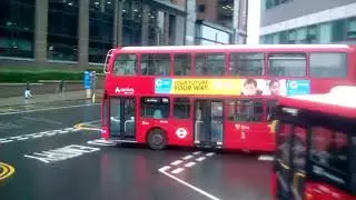 Full Journey on The StageCoach's London Bus Route 75 - Croydon Town Centre - Lewisham Station.