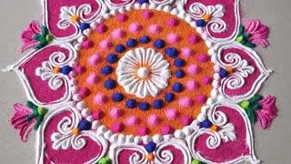Best ❤️ Rangoli Design |  simple rangoli | Rangoliart | art | festival rangoli | @Shivstarrangoli | 