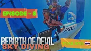1st Time Sky Diving Experience From 13,000 Ft | Thailand | Episode - 8 | BC Vlogs