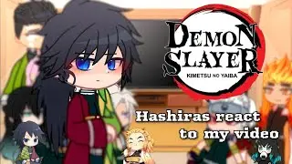 Hashira reacting to my video part 3 ...|| Gacha club || meme || Reaction || Kny