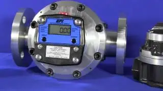 Oval Gear Flowmeters for Viscous Fluids GPI GM Series Meters