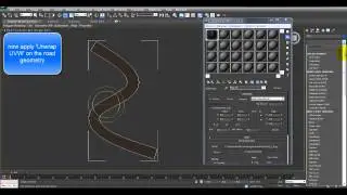 Curved Road Texturing in 3Ds Max