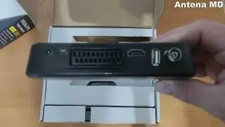 Цифровой эфирный тюнерT30 DVB-T2 H265 REDLINE, расматриваем комплект поставки данной приставки.
