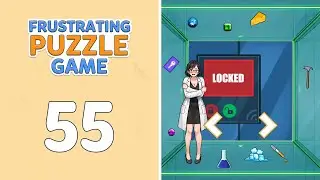 Frustrating Puzzle Game Level 55 | Every Puzzle Solved! 🎯