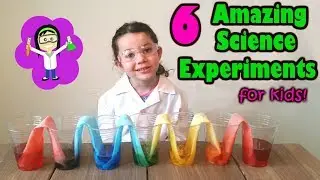 6 Amazing Science Experiments for Kids Easy Rainbow Walking Water The Science Kid