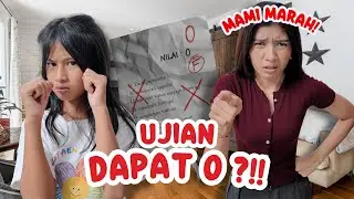 DIMARAH MAMI, DISTA DAPET NILAI 0!! #viralvideo 