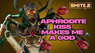 APHRODITE KISS MAKES ME A GOD! SMITE 2 GAMEPLAY MEDUSA
