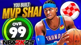 SHAI GILGEOUS-ALEXANDER 2 Way 3 Level Scoring Threat in NBA 2K25